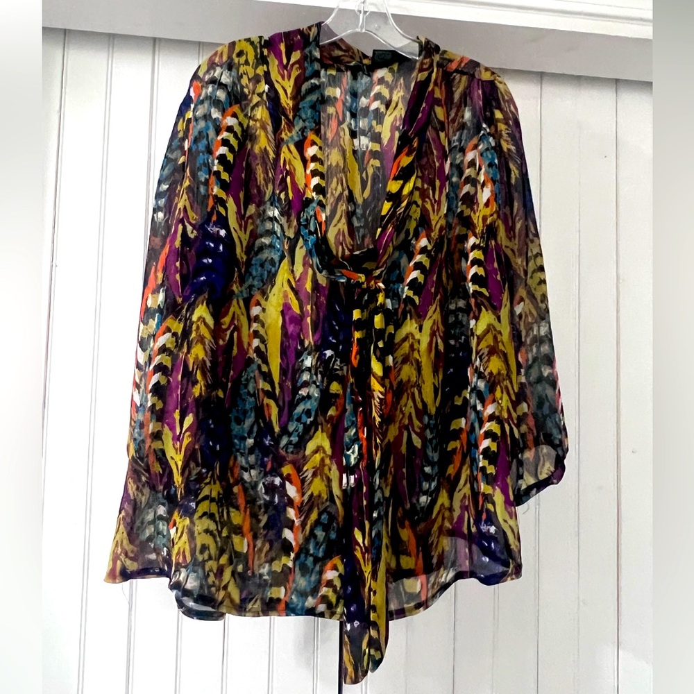 Sheer women’s top.